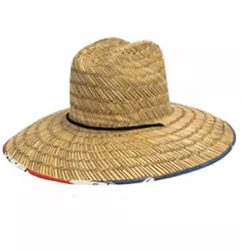 Straw Lifeguard Hat