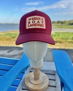 Maroon Marquee 5 panel classic style hat