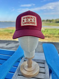 Maroon Marquee 5 panel classic style hat