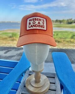 Orange Marquee 5 panel classic style hat