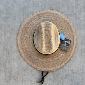 TULA AUSTIN TEXAS UPF 50+ Handwoven Palm Lifeguard Hat