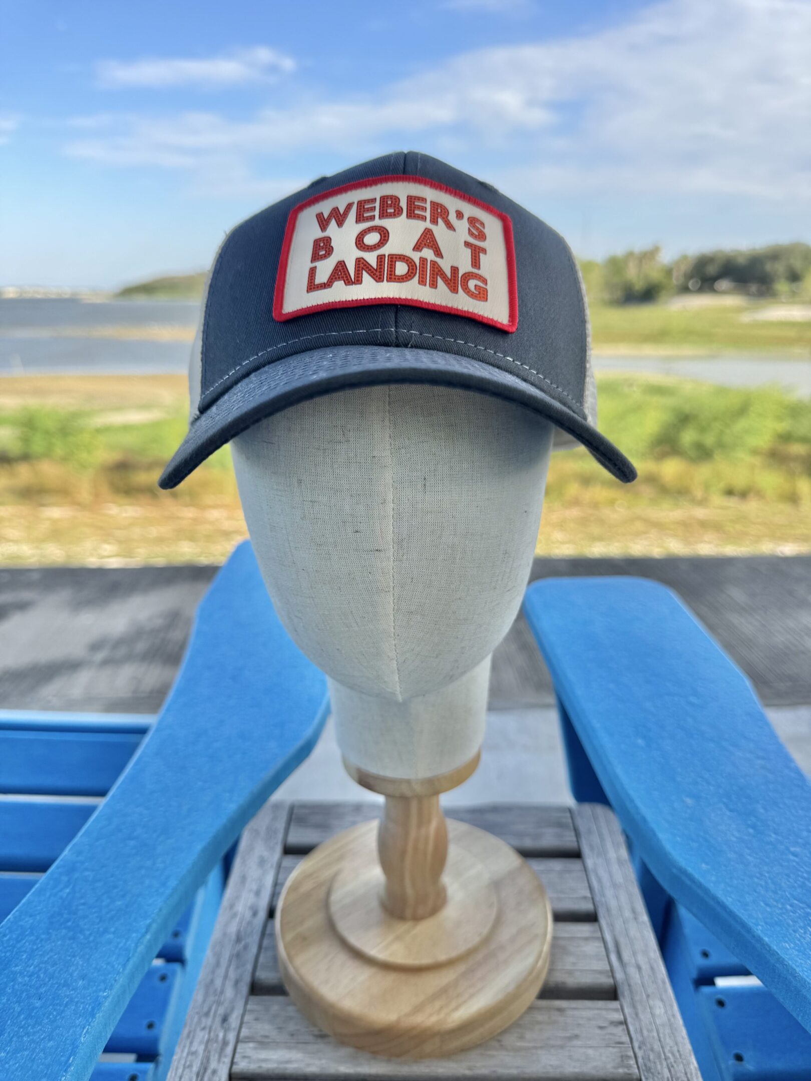 Charcoal Marquee 5 panel classic style hat