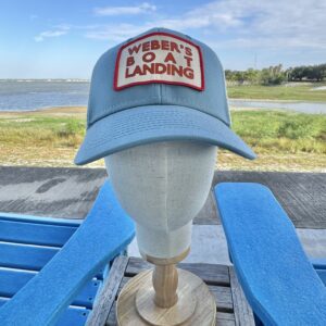 Powder Blue Marquee 5 panel classic style hat